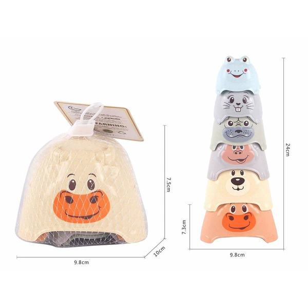 104 animal stack cup