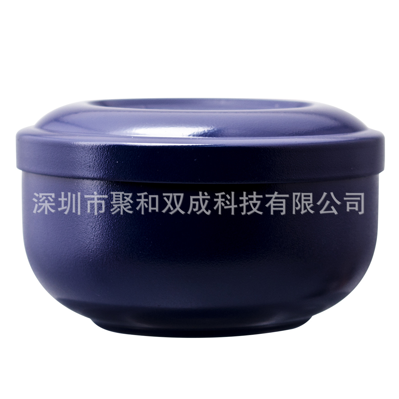 En stock al por mayor de los hombres de jabón de afeitar de plata tazón de acero inoxidable con tapa de cepillo de rejilla