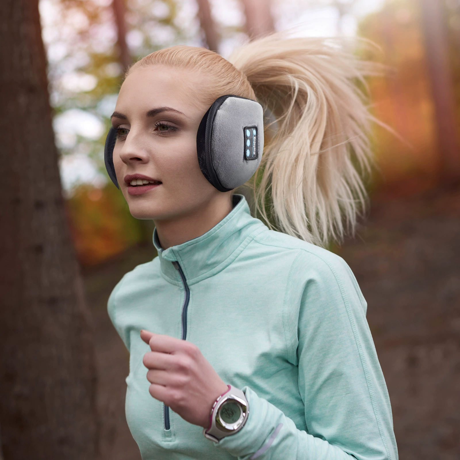 Keep warm headphones, three dimensional music telephone, bluetooth