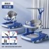 566 luxury model - sapphire blue + dinner plate + music + push + awning