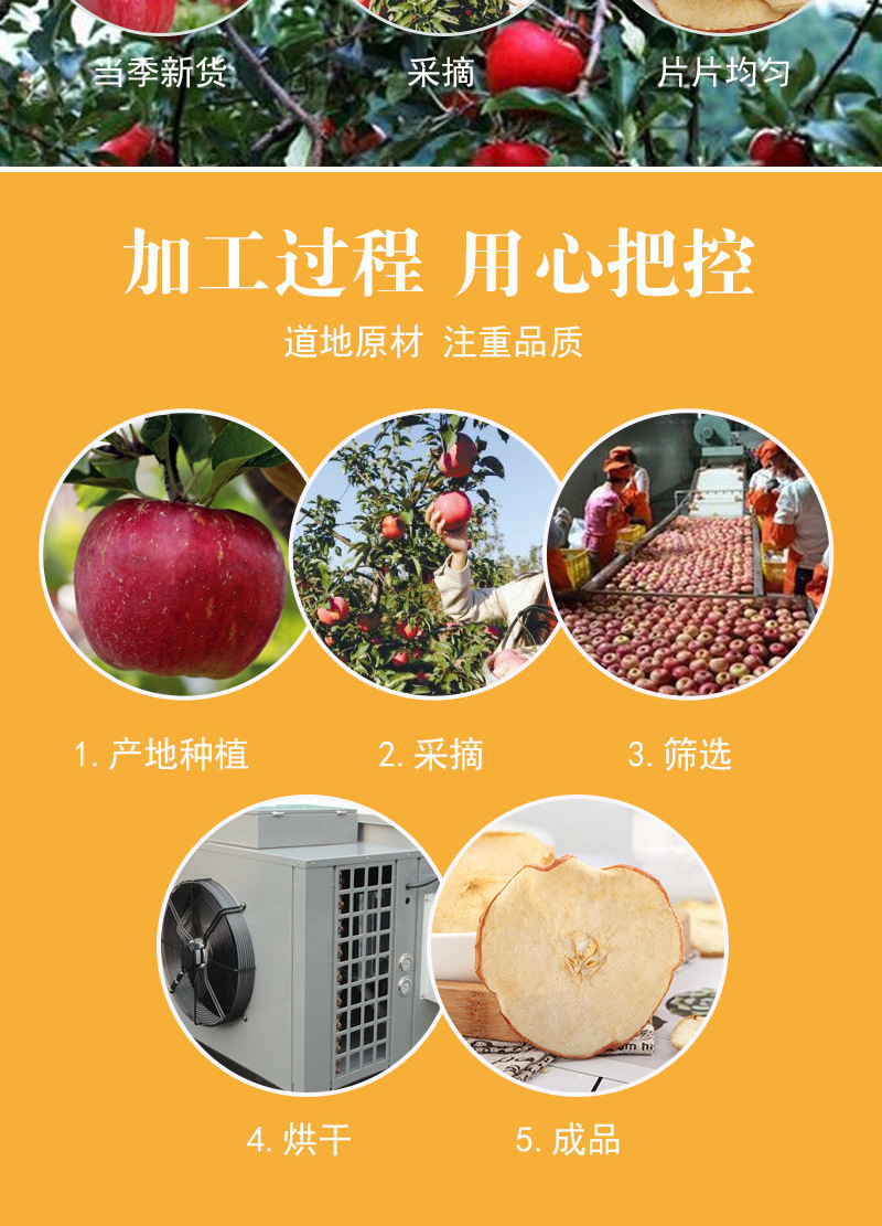 Handmade Dried Apple Slices (Malus domestica) — Low-Temperature Slow-Baked Fruit Tea & Herbal Blend Ingredient in use