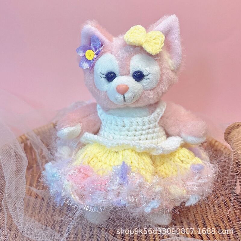 手編みベルペンダント、洋服、ケーキ、スターデュー、立位・座位交換、ミックス糸の妖精ドレス、ベビー服|undefined
