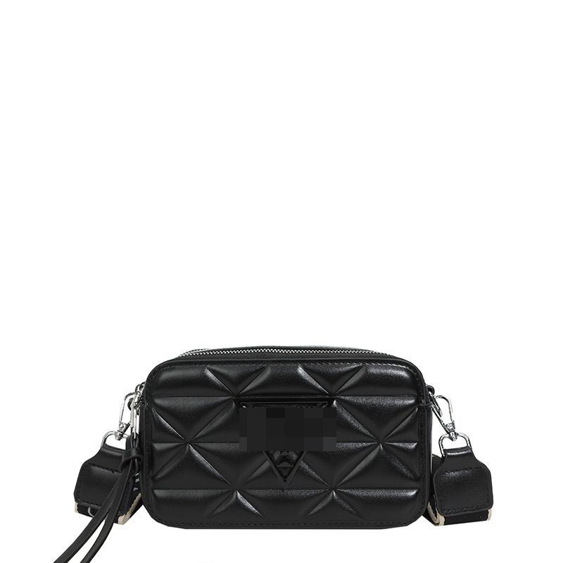 Bolso bandolera transfronterizo tendencia de moda femenina bolso de cámara de todo fósforo sentido de alta gama casual correa de hombro con bordado de rombo pequeño bolso cuadrado
