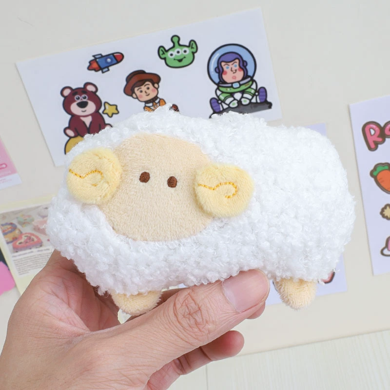 Small eyes, plush pendant, doll, sheep, tiger