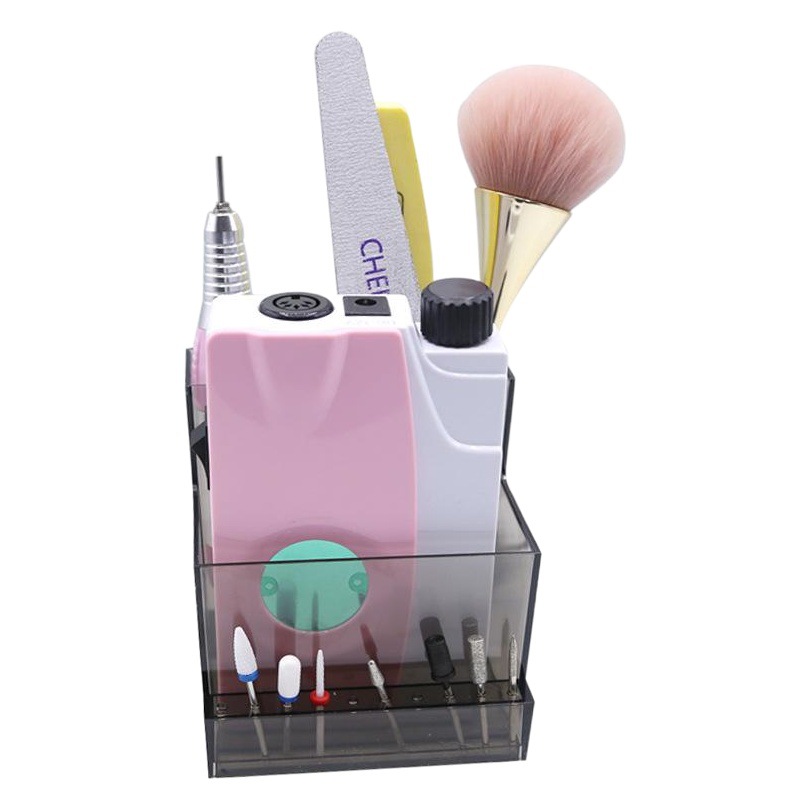 Nail Drill Storage Box, Nail Drill Bit Holder Display Stand, Nail Drill Display and Storage Box