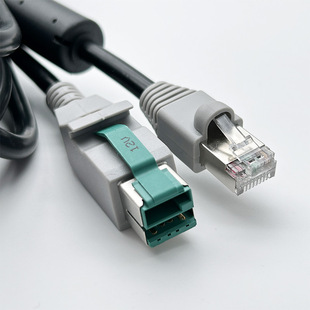 12V Powered USB�DRJ45�l�a���蘌�������m���POSϵ�y��ӡ�C��