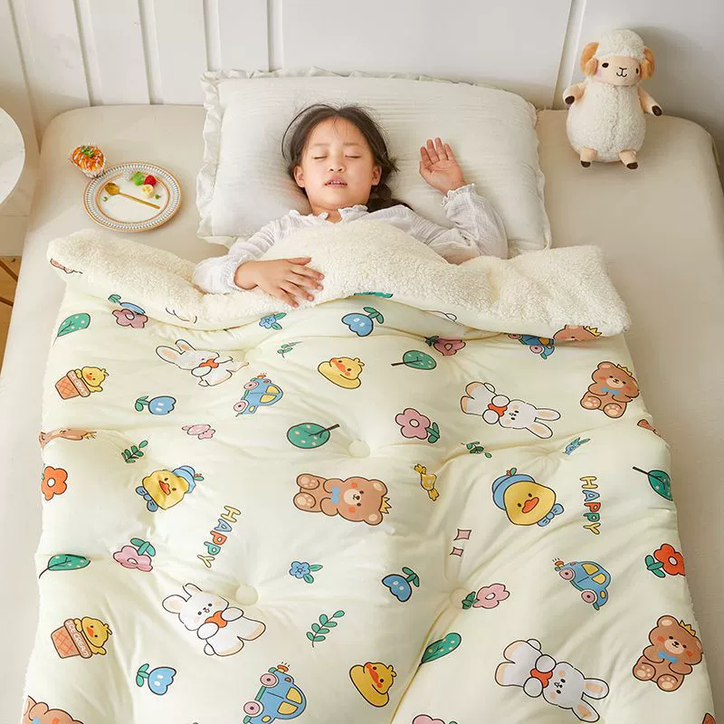 Children's winter duvet for kindergarten, increased thickness