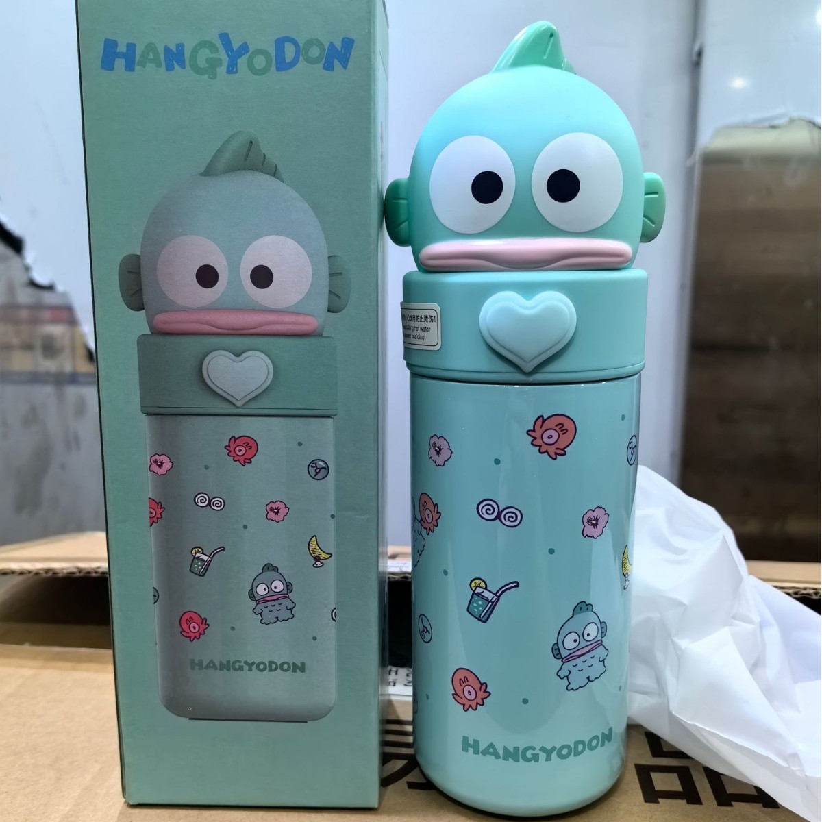 Sanrio coolomi yugui perro ventosa chica lindo estudiante grado alimenticio de acero inoxidable 316 los niños taza agua