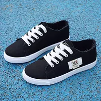 Fashionable white shoes, cloth low footwear for leisure