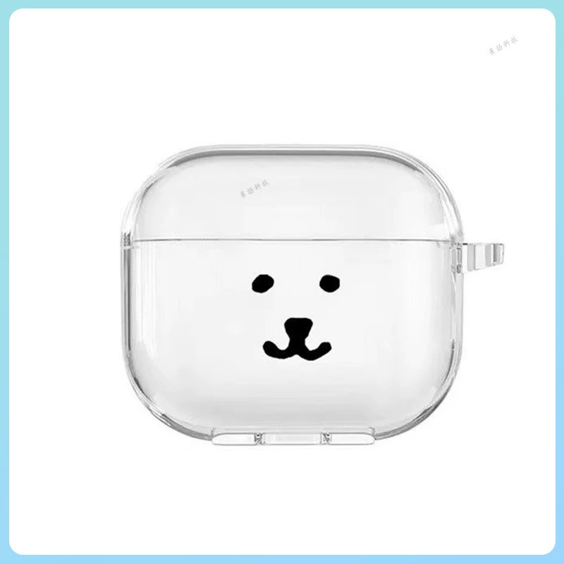Apple, милые наушники, защитный чехол, простой и элегантный дизайн