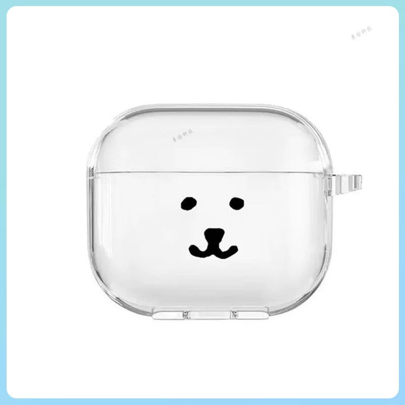 Apple, милые наушники, защитный чехол, простой и элегантный дизайн