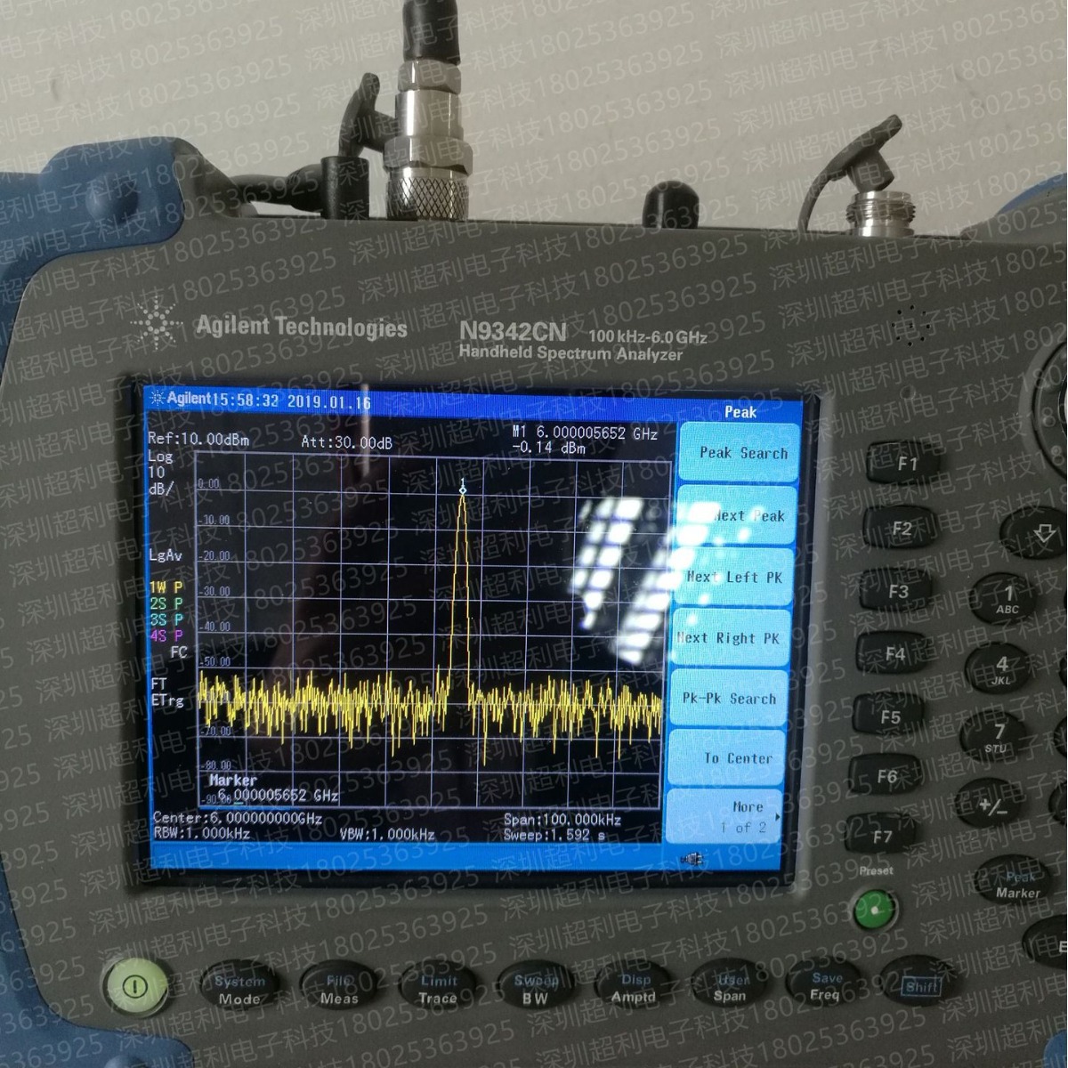 频谱分析仪N9344C 20G fsh20 keysight N9344C 租赁N9344C