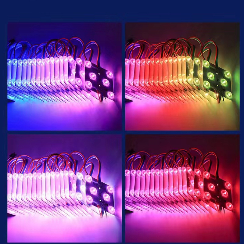 RGB幻彩区块灯 LED24VRGB炫彩方块灯LED软膜灯箱 直播间背景光源-阿里巴巴