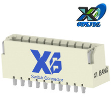 数据中心 针座10PIN 线对板间距1.00MM连接器 刺破式插头10PIN