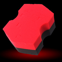 双色加厚洗车海绵汽车清洁海绵块蜂窝珊瑚清洁海绵擦汽车美容用品