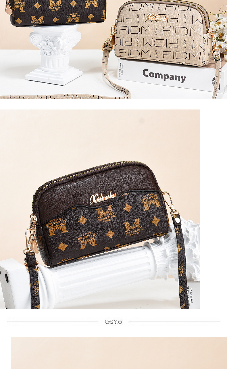 2023. gada jaunā, karsti pārdošanā esošā, modes sieviešu viena pleca soma, mammas mobilā soma, maiņa, lai iegādātos dārzeņu somu pusmūža mazai somai meitenei_voghion.com