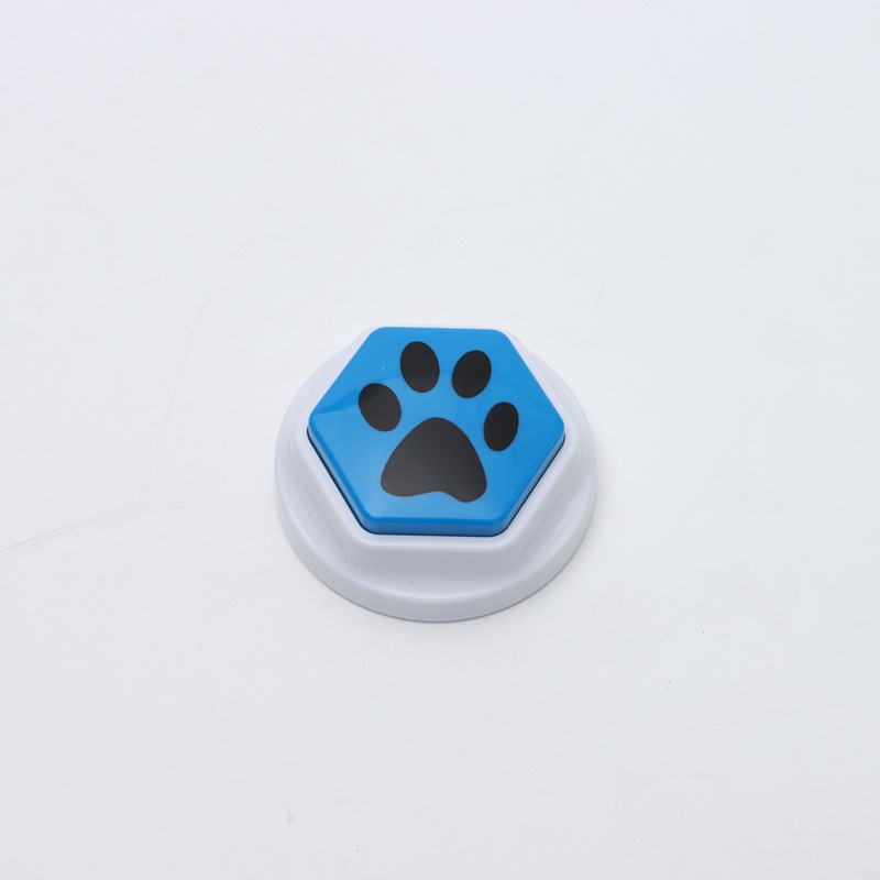 Botón de comunicación interactivo para mascotas, caja de presión con sonido para perros, juguete parlante de entrenamiento con grabación, certificación CE, entrenamiento interactivo.