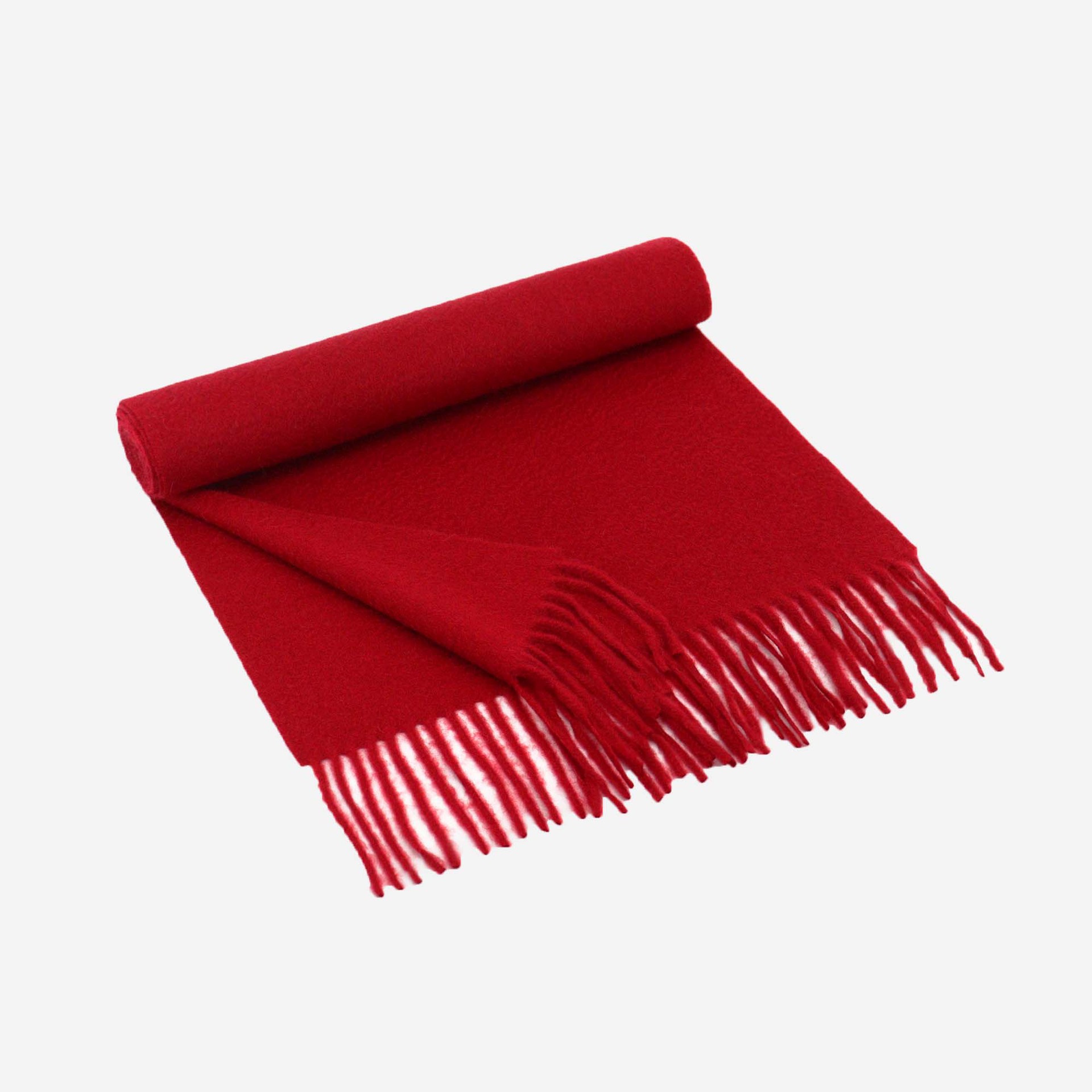 Bufanda de color liso 100% cachemira para mujer, calentador de cuello versátil para otoño e invierno, chal de invierno grueso para hombre con borlas, cachemira pura.