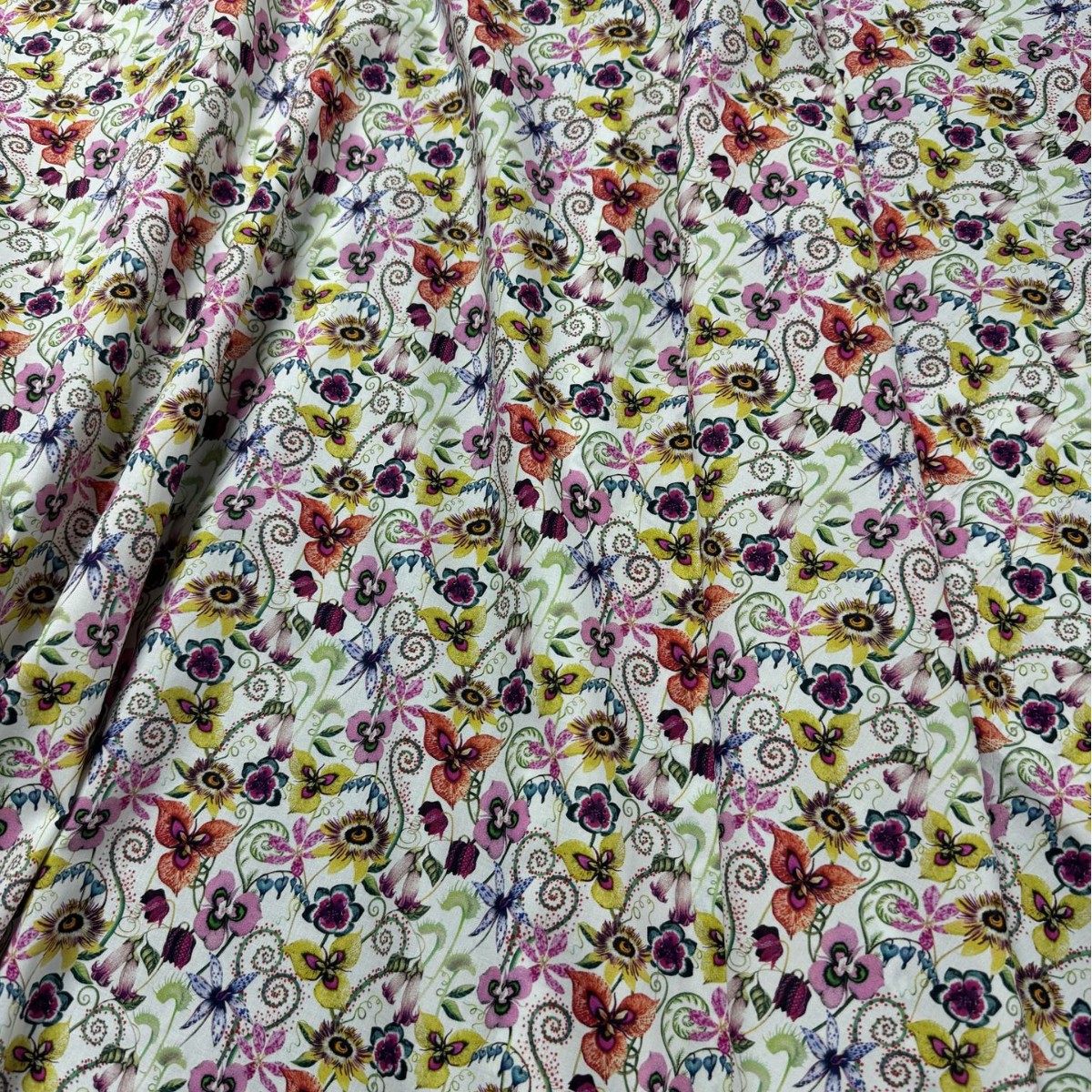 全棉100支高密府绸 数码印花 Liberty花型 新疆长绒棉 一米价