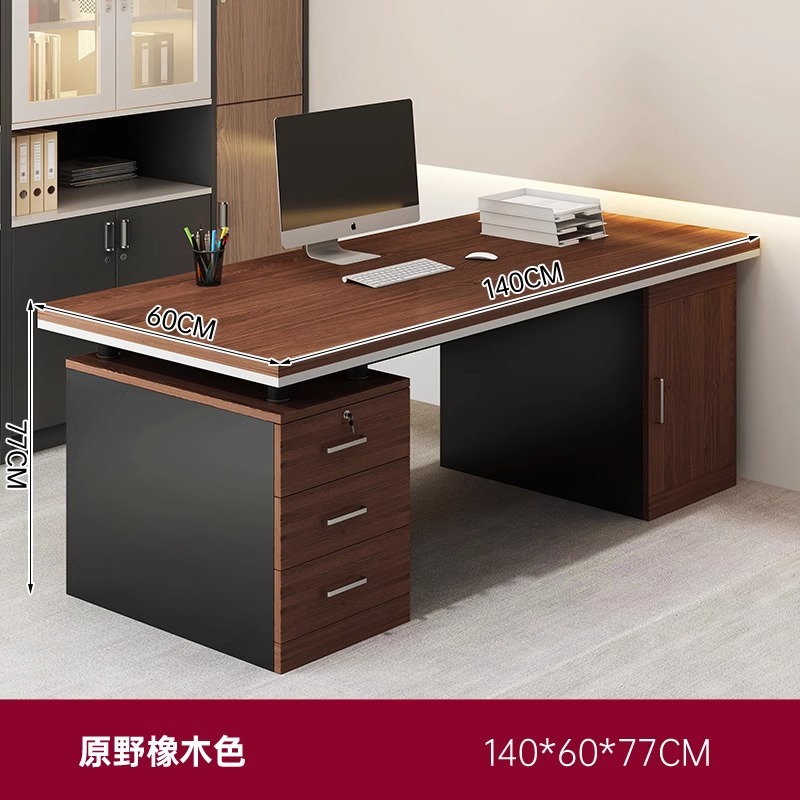 Mesa de oficina de jefe / silla de personal / escritorio / mesa de computadora / mesa de escritorio / mesa de supervisor / mesa de finanzas