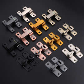 免打孔门栓插销房门推拉门卫生间锁扣门闩室内加厚防盗扣门锁门扣