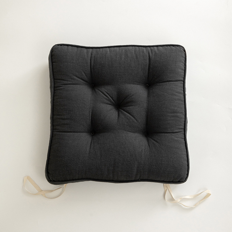 면과 린넨-다크 그레이 43*43cm*6cm