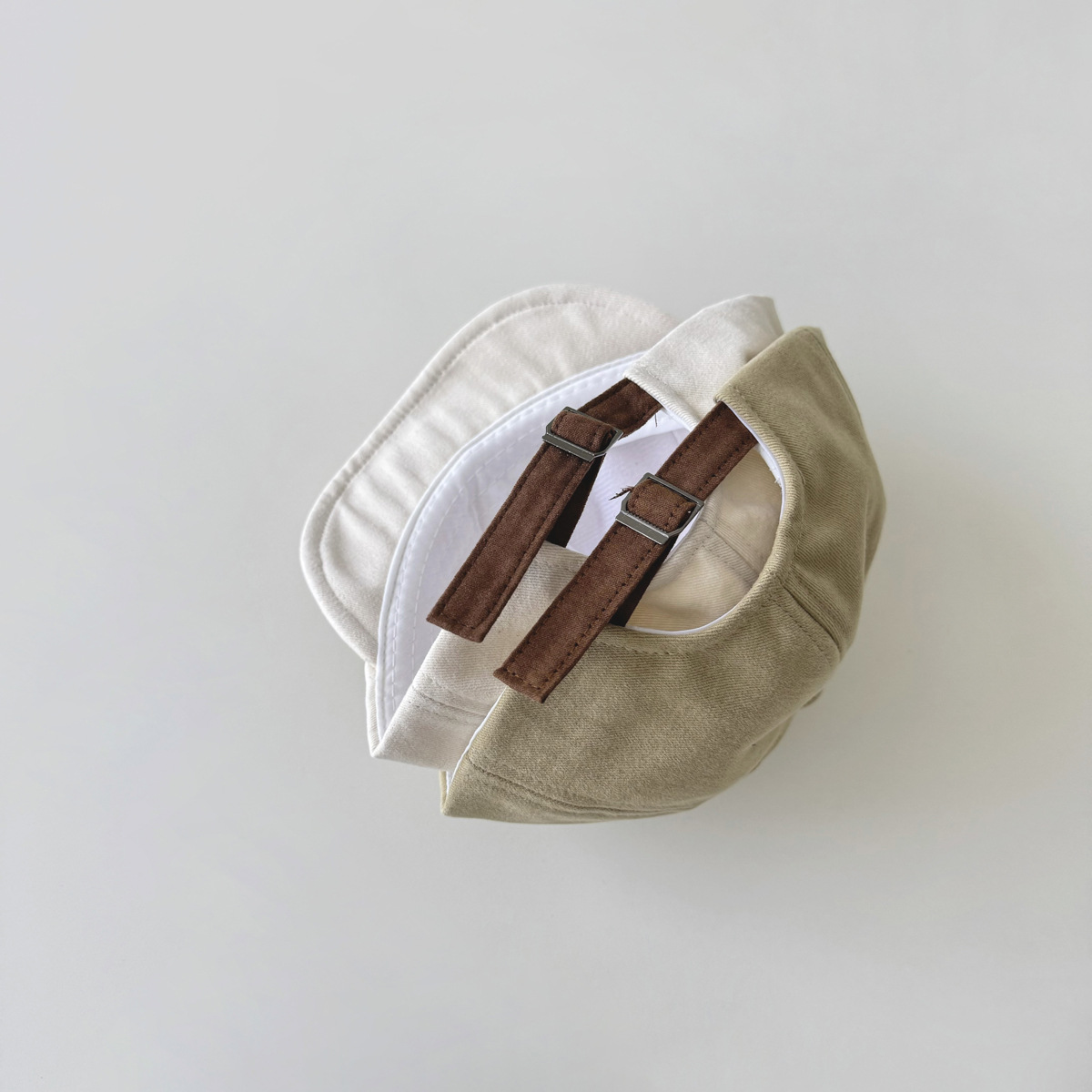 Unisex Baby hat Spring and autumn ins simple soft eaves thin baby cap children's baseball cap_voghion.com