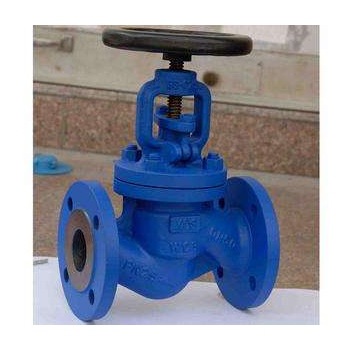 WJ41H国标波纹管截止阀 高温蒸汽导热油法兰截止阀开关阀门