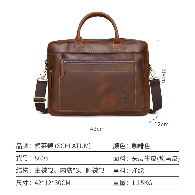 B9783 2360K TÚI XÁCH NAM GUATDLE TÚI ĐỰNG MÁY TÍNH TÚI XÁCH VÍ NAM DA BÒ G05 SẢN PHẨM MỚI