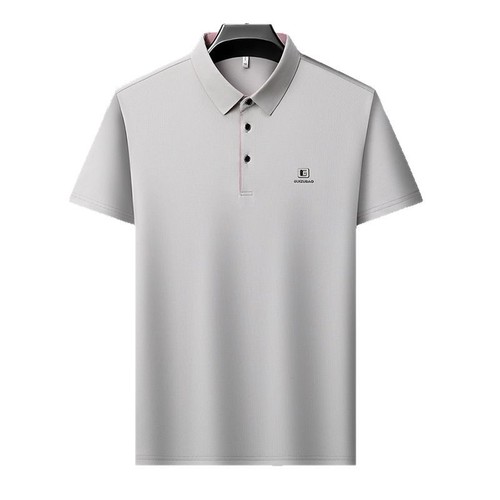 Men's 2025 Short-Sleeve Polo Shirt Spring and Summer High-End Collared Casual T-Shirt Trendy Men's Clothing Wholesale