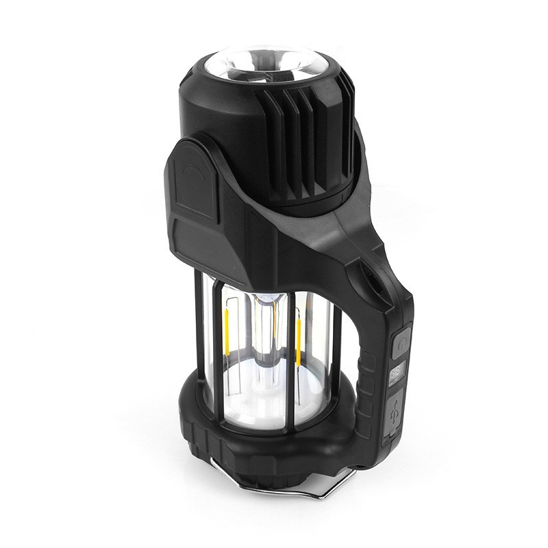2024 nueva lámpara portátil transfronteriza TYPE-C lámpara de camping recargable lámpara de camping multifuncional al aire libre lámpara de camping reflector impermeable