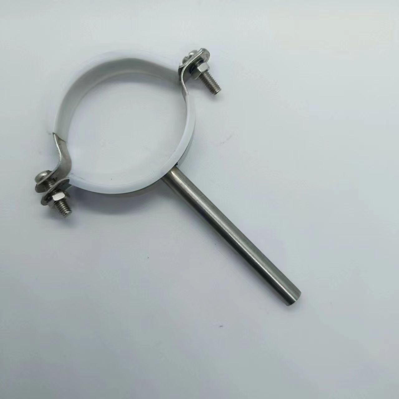 不锈钢吊码 吊卡 包胶吊码 不锈钢管卡 不锈钢管码  自来水管管码