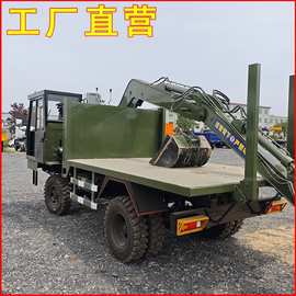 8吨四不像挖掘机随车挖机源头工厂挖具可换抓具多功能农用