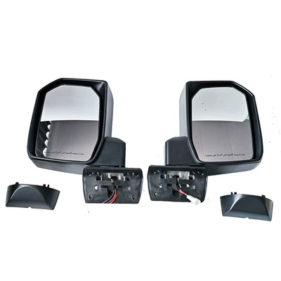 24-year-old Land Cruiser LC76 rear-view: Rearview mirror/rearview mirror - with-arabic-a-set-of-electroplated-rearview-mirrors