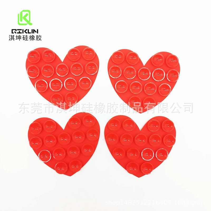 Чехол для мобильного телефона силиконовая присоска любовь присоска сердцевидная односторонняя силиконовая присоска наклеивается с перезаряжающей присоской