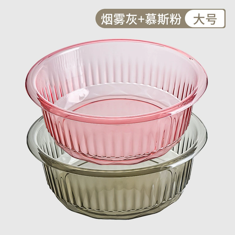Big durable plastic washbasin for students, increased thickness