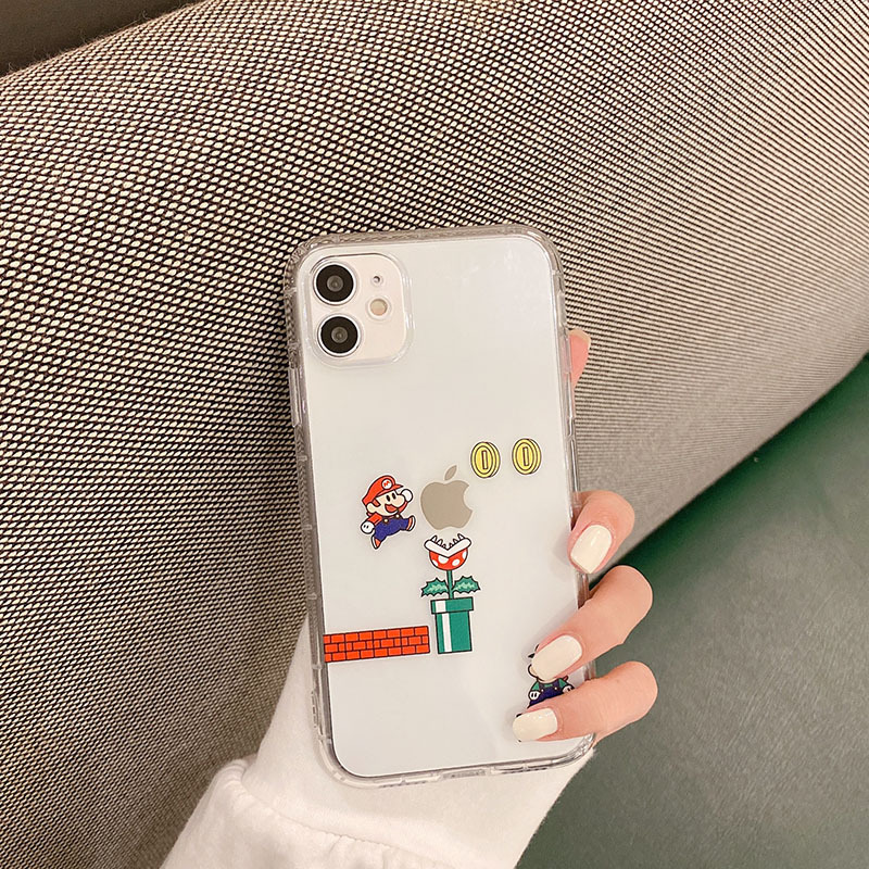 Nueva carcasa de teléfono móvil iPhone12 Apple 15PROMAX silicona para 14pro todo incluido 11 transparente 13 resistente a caídas