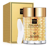 Цвет Nana 24K Gold Eye Cream Укрепляющий окружность глаз улучшение линий вокруг глаз увлажняющий Уход за глазами онлайн оптом