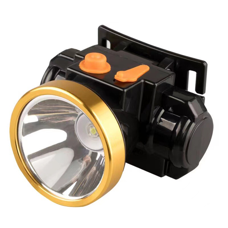 High-power lithium battery rechargeable light headlight led induction fishing lamp outdoor head-mounted flashlight miner's lamp