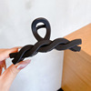 Big shark, crab pin, hairgrip, fashionable hair accessory, simple and elegant design, wholesale