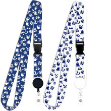 Cruise Lanyard 厂家热转印易拉得船票挂绳吊牌绳胸卡钥匙扣挂带