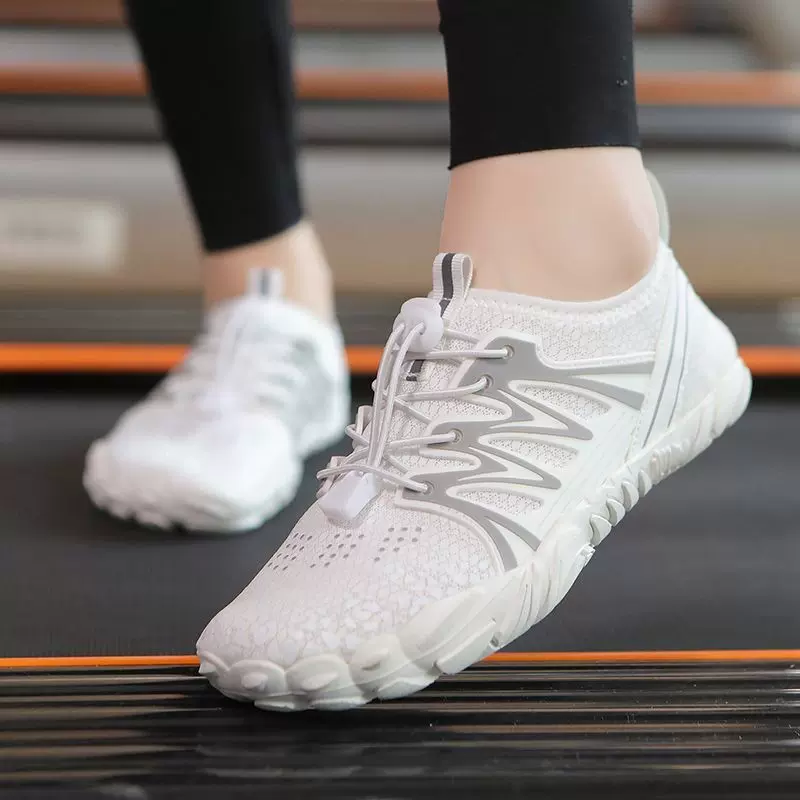 居家健身鞋男女跳绳鞋静音软底有氧运动户外鞋透气运动鞋溯溪鞋子
