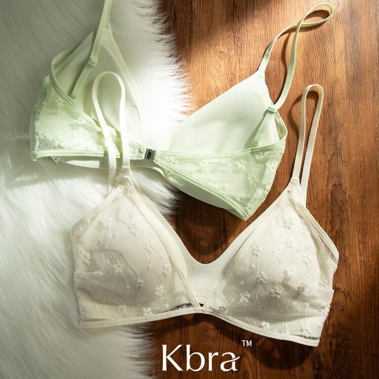Foreign trade cross-border fashion lingerie live stream: Women's summer thin, large backless, breathable triangle cup beauty back bra Foreign trade cross-border fashion lingerie live stream: Women's summer thin, large backless, breathable triangle cup beauty back bra