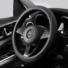 車のハンドルカバー四季通用型レディースかわいい夏滑り止め吸汗通気pu革ハンドル保護カバー