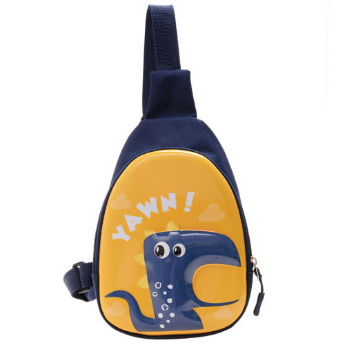 Childlike and cute dinosaur eggshell crossbody bag new style cute one-shoulder coin purse for boys and girls mobile phone bag children's chest bag