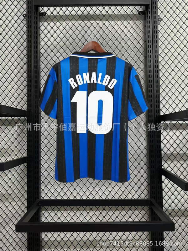 尤文巴巴巴巴巴皇馬パリAC国米リスボン復古ユニホームcr 7球星同服半袖|undefined