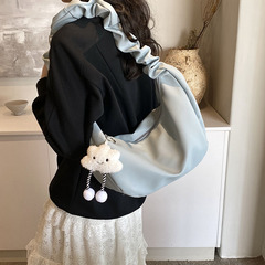 大容量包包女式2024新款潮時尚流行單肩包夏天超火通勤斜挎餃子包