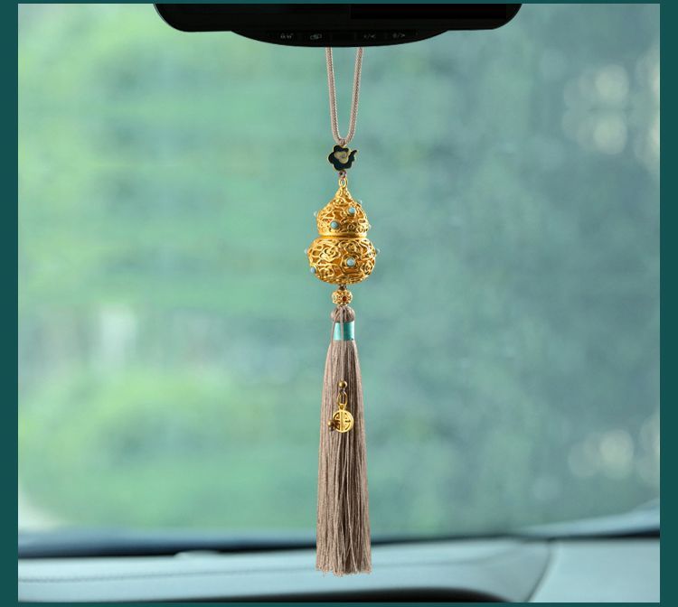 Baoping An Auto Parts Car Hanging Gourd Car Aromatherapy Hanging Ornaments Car Rearview Mirror Hanging Ornaments Car Ornaments Internet Celebrant Ornaments