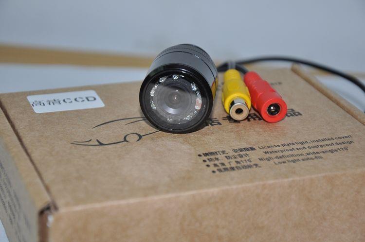 Infrared Perforated Reversing Camera Hd Waterproof Infrared Night Vision Car Camera