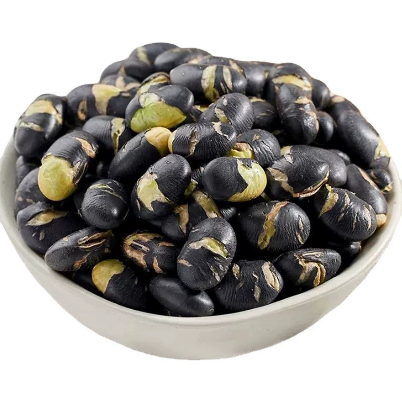 Черная фасоль 500г консервированная готовая к употреблению черная фасоль соленая жареная черная фасоль сухие продукты нут для беременных женщин повседневные ореховые закуски оптом